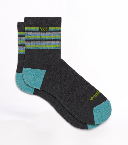 W’s Multi Stripe Cushioned Micro Crew Socks