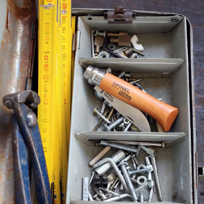 Load image into Gallery viewer, No.08 Carbon Steel Folding Knife
