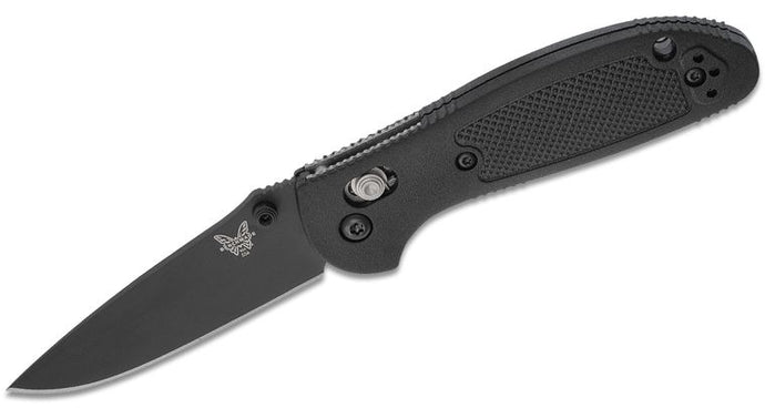 Mini Griptilian| Black Grivory | Drop-point