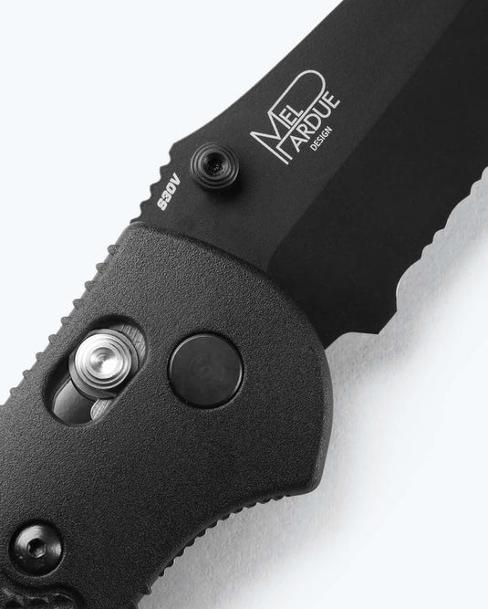 Griptilian | Black Grivory | Drop-point Serrated