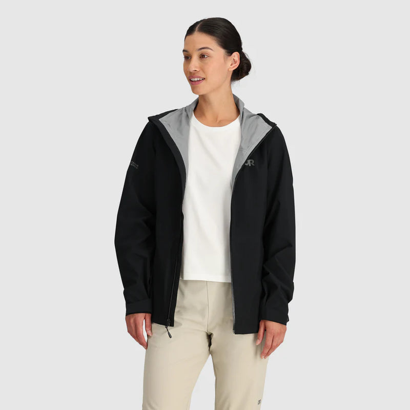 Load image into Gallery viewer, W&#39;s Stratoburst Stretch Rain Jacket
