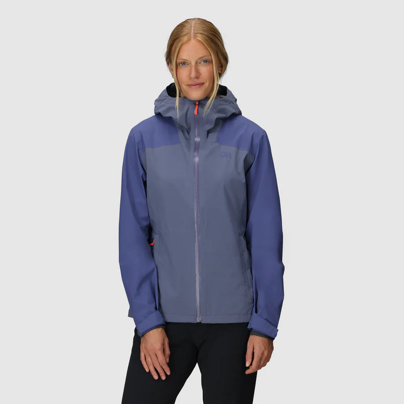 Load image into Gallery viewer, W&#39;s Stratoburst Stretch Rain Jacket

