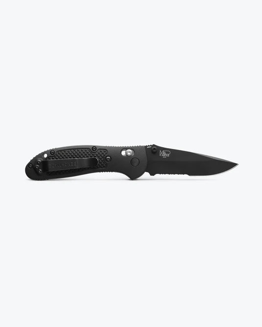Griptilian | Black Grivory | Drop-point Serrated
